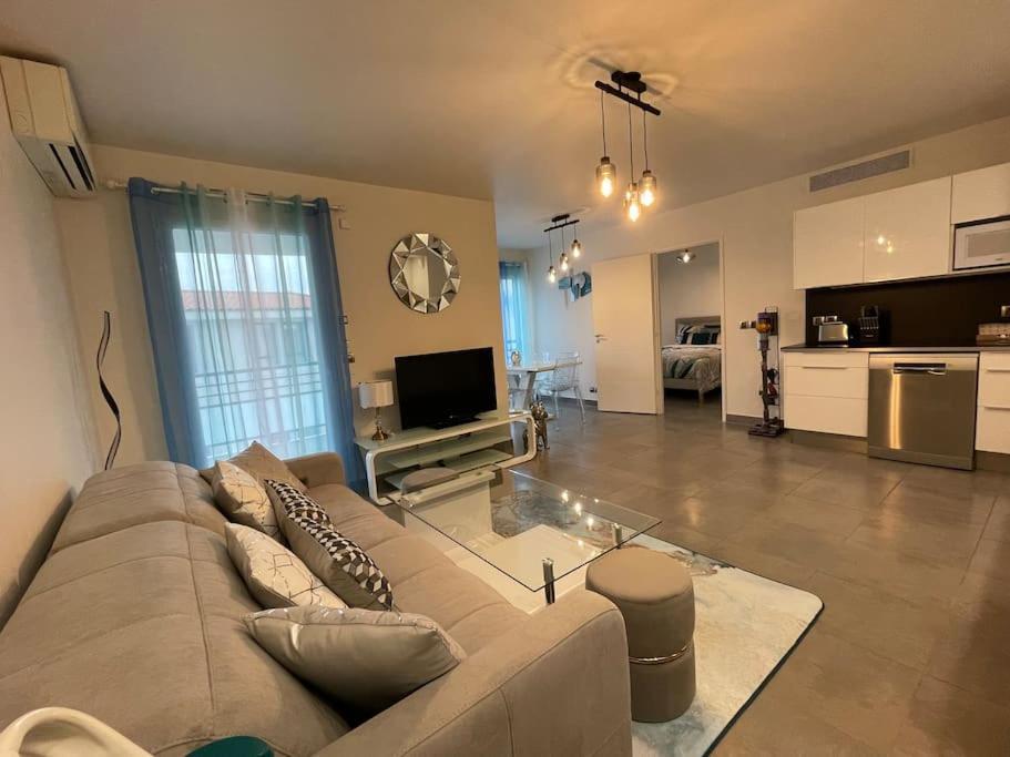 Prado Plage David - Stade Velodrome - Parc Chanot - Luxury Apartment By The Sea Marseille Bagian luar foto