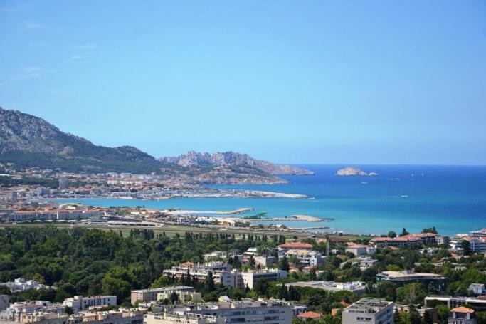 Prado Plage David - Stade Velodrome - Parc Chanot - Luxury Apartment By The Sea Marseille Bagian luar foto
